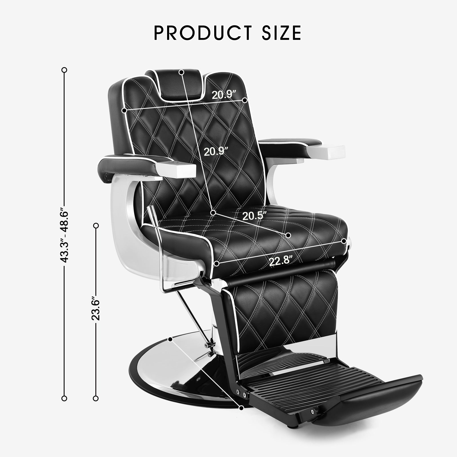 #5065 All Purpose Barber Chair(ship after 7/20)