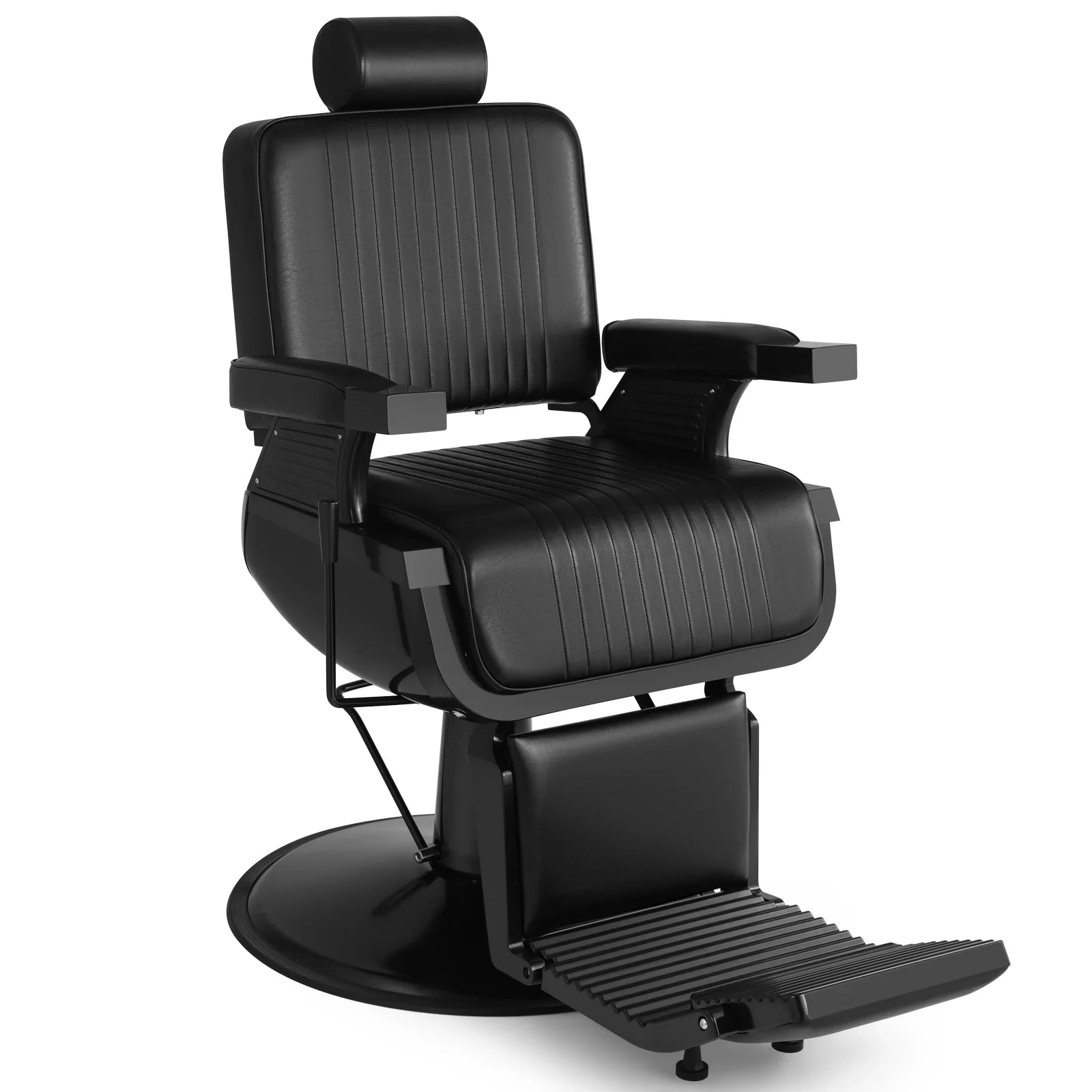 Model DK-5073-BARBER-CHAIR-ALL-BLACK