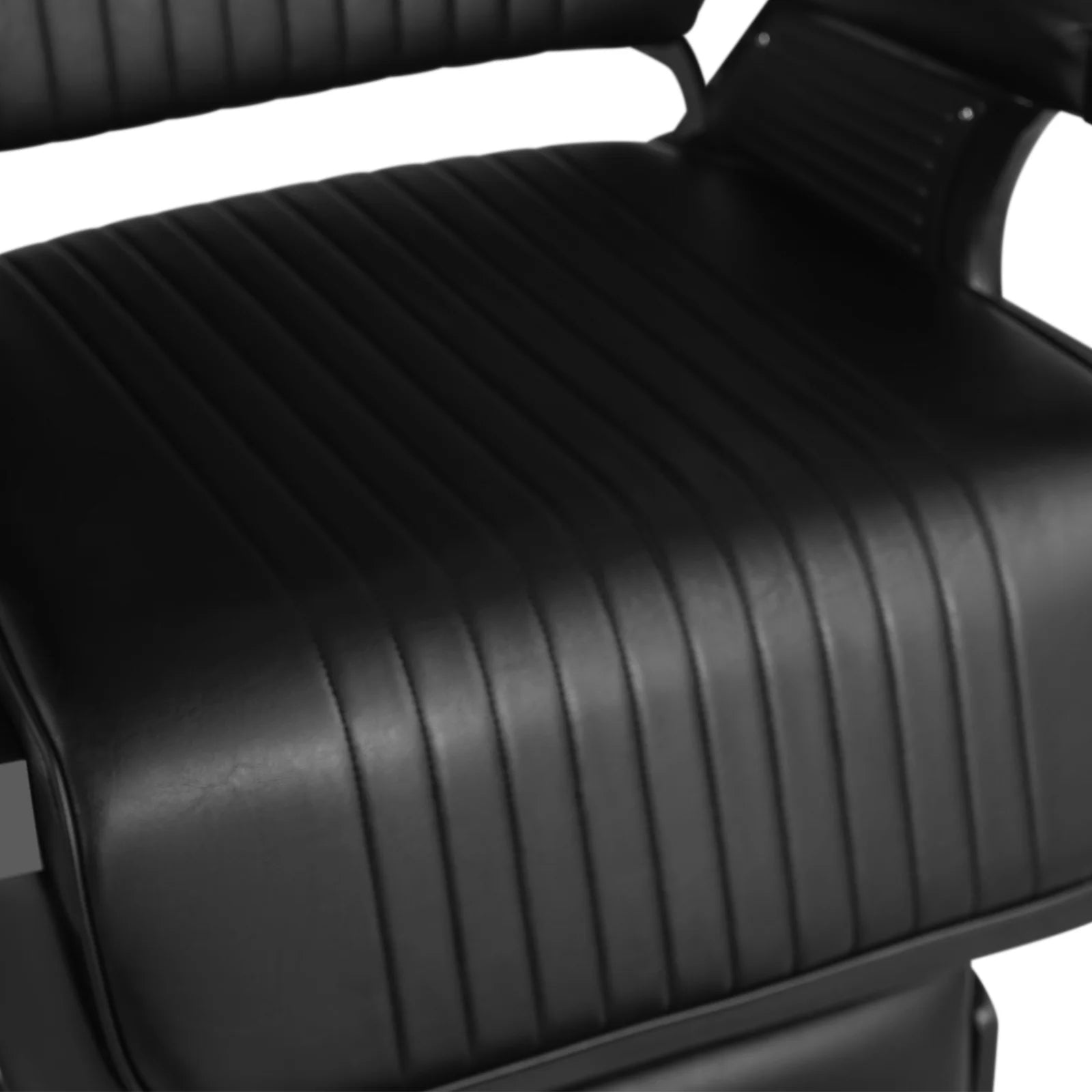 #5073 Heavy Duty Recline Hydraulic Barber Chair (All Black)