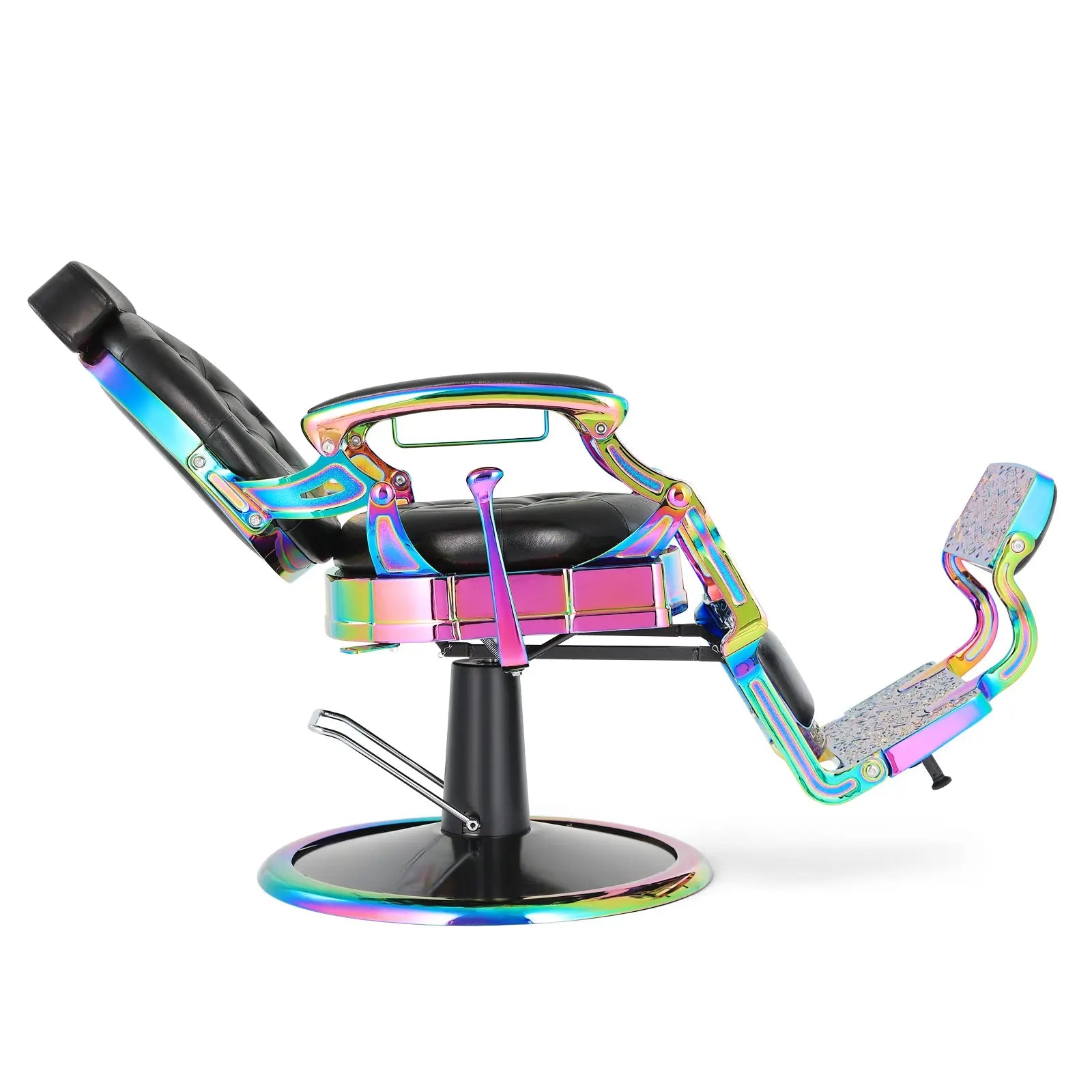 #5350 Prestige Laser Frame Retro Hydraulic Recline Barber Chair