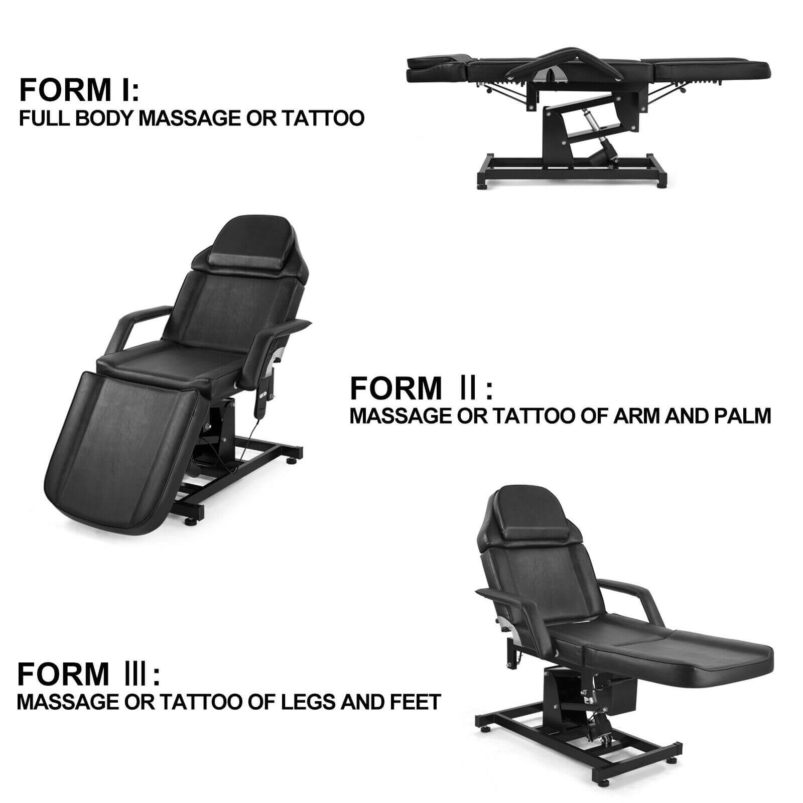 #2007 Electric Height Adjustable Massage Bed Massage Table