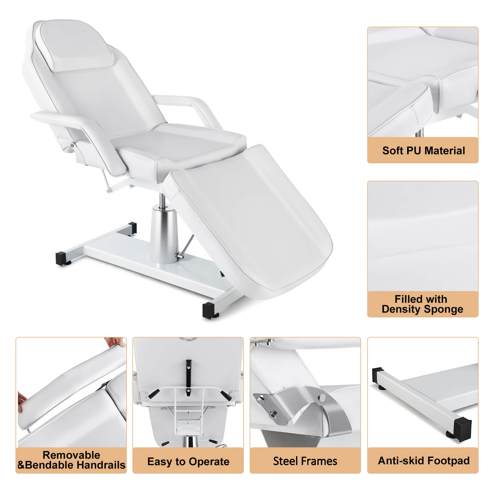 #2015 Hydraulic Facial Table Tattoo Chair Massage Bed
