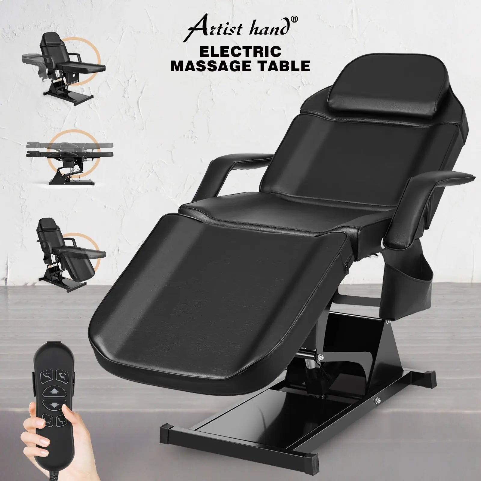 #2023 Facial Bed for Esthetician Table Beauty Bed Medical Aesthetic Tattoo Chair with 3 Motor Electrical Adjustments