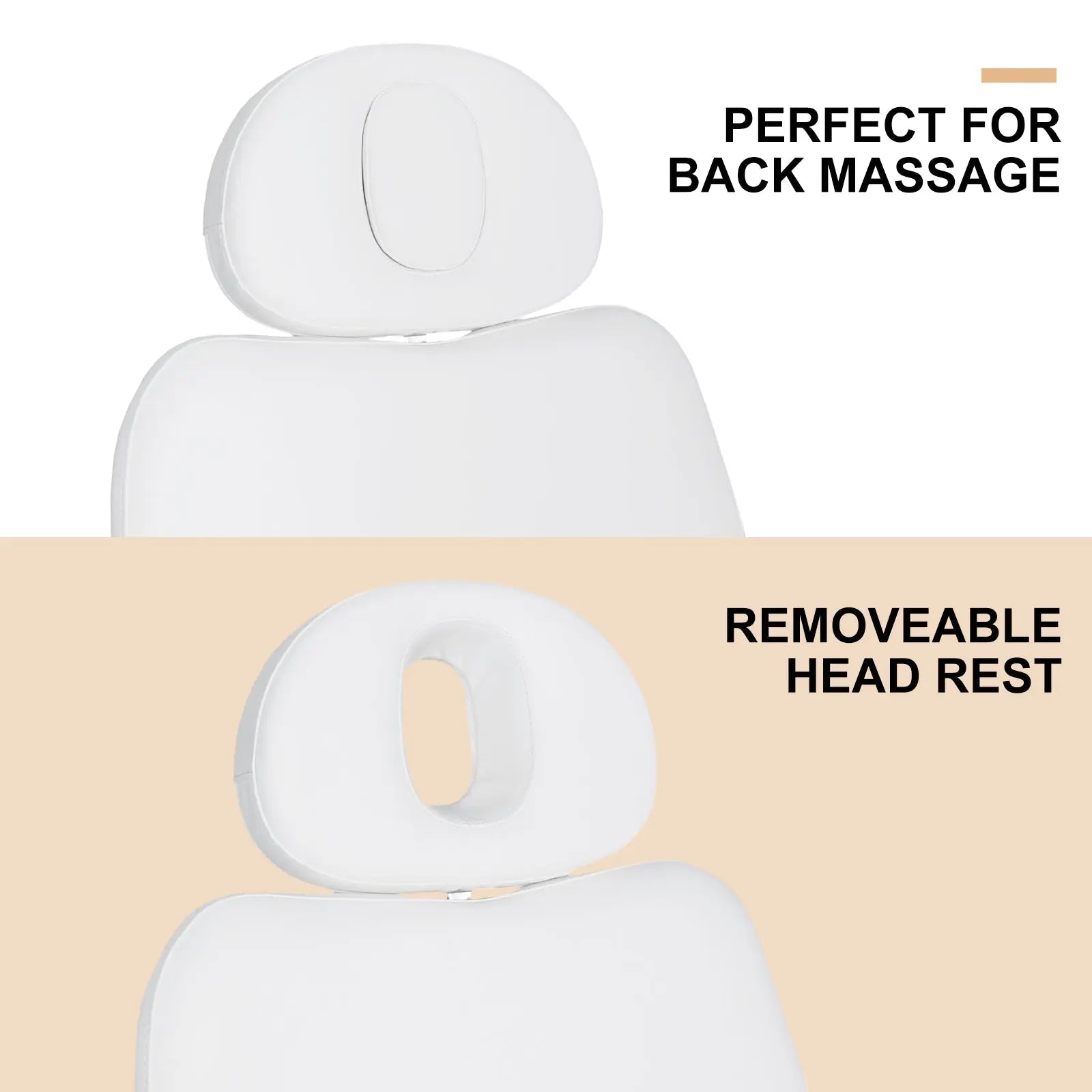 #2905 3 Motors Aesthetic Chair Dual Control Full Electrical Medical Facial Beds for Esthetician Beauty Bed Podiatry Doctors Chair
