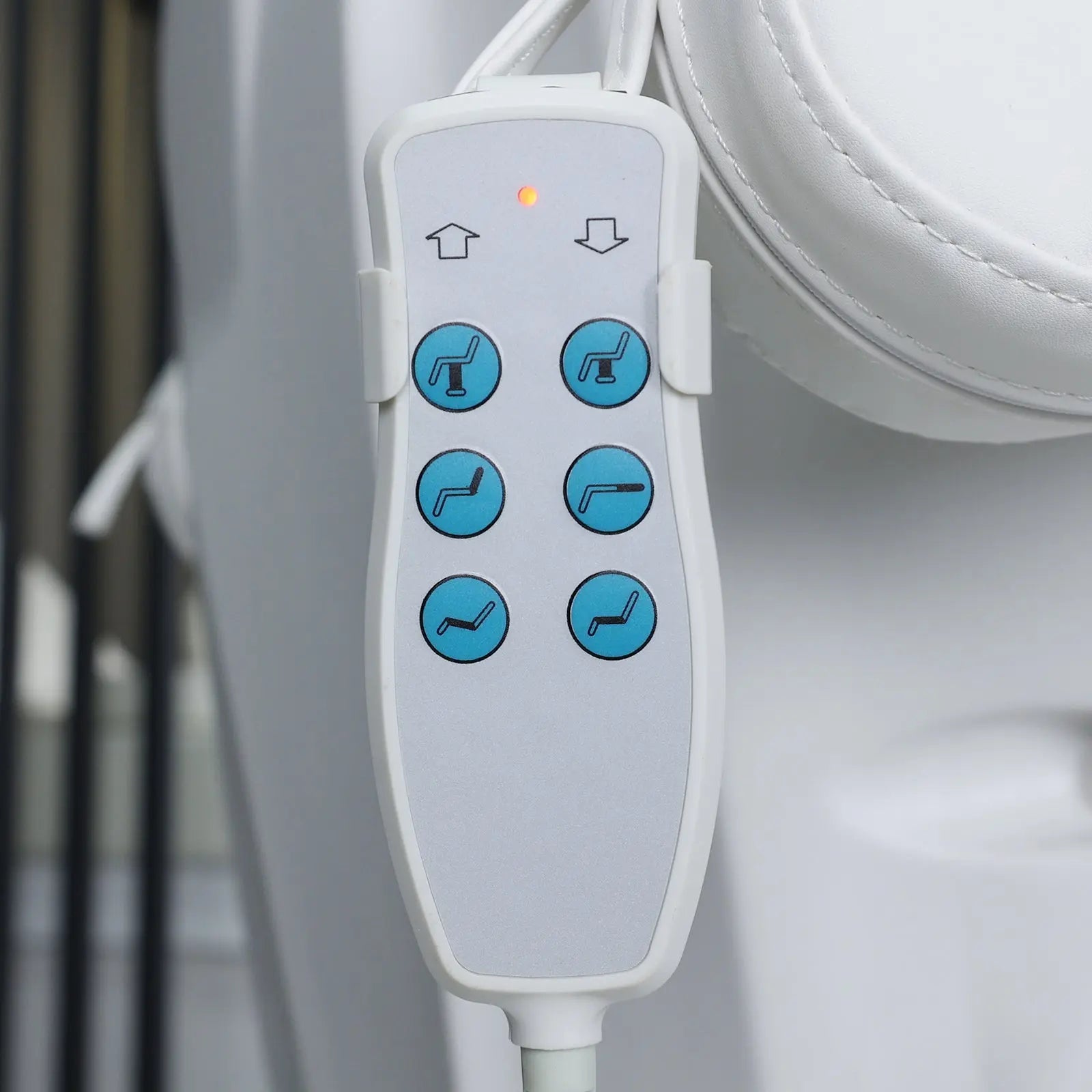 #2905 3 Motors Aesthetic Chair Dual Control Full Electrical Medical Facial Beds for Esthetician Beauty Bed Podiatry Doctors Chair