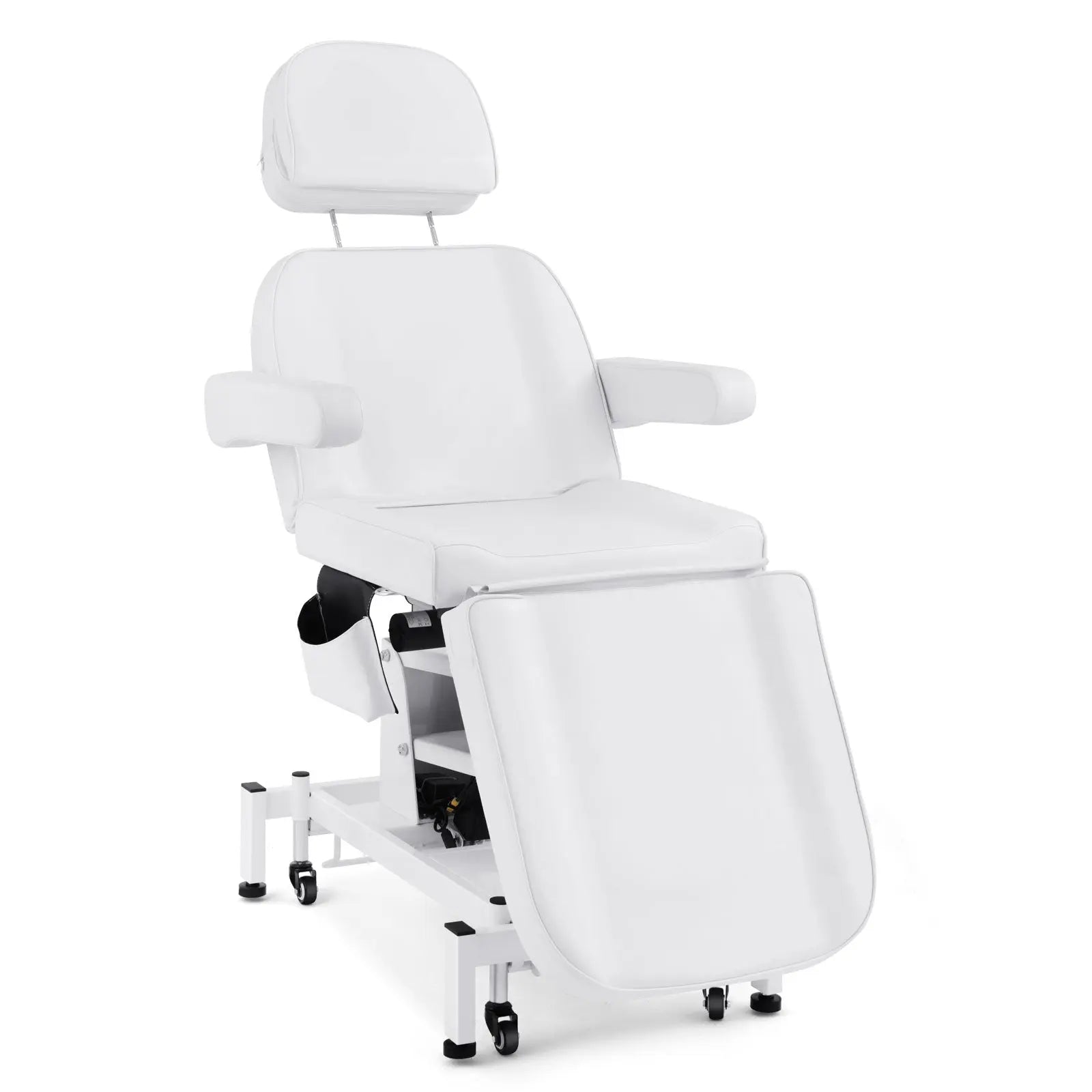 #2908 3 Motor Electrical Facial Bed for Esthetician 110V Removable Massage Table Beauty Bed Medical Aesthetic Tattoo Chair with Rotatable Armrests