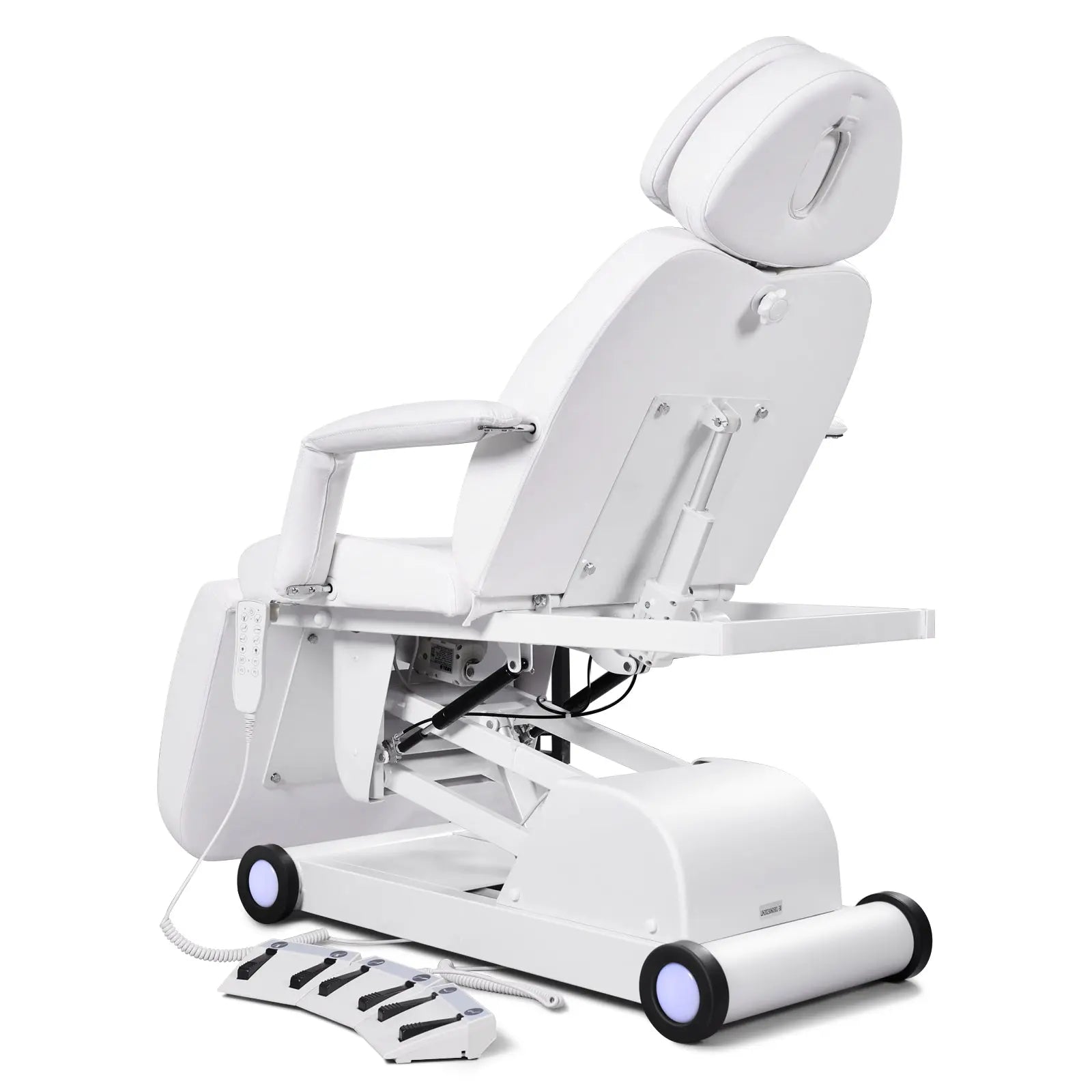 #2909 Electrical Facial Bed,3 Motor Removable, Led Light ,Medical Aesthetic, Hand/Foot-Operated