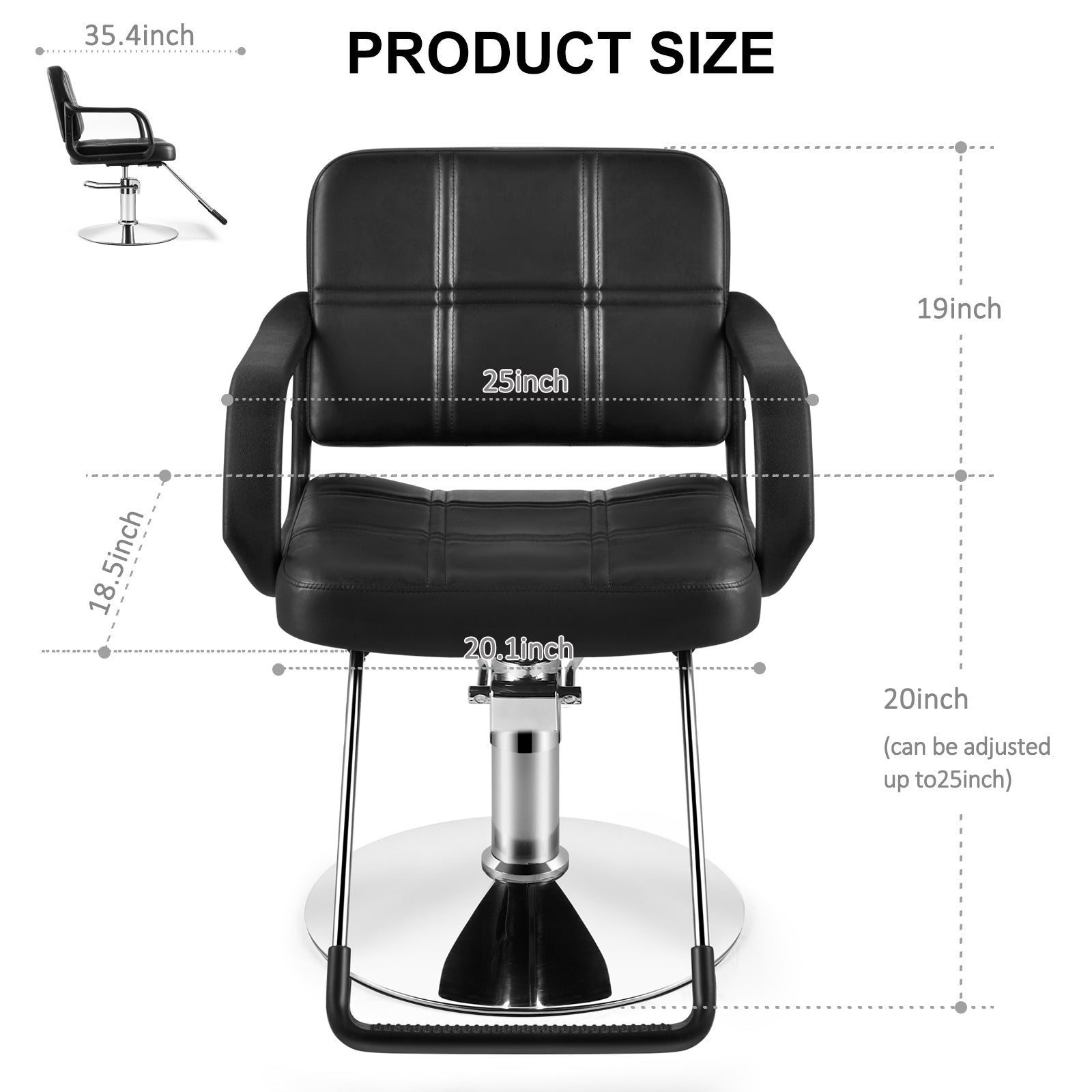 #5009 Hydraulic Styling Salon Chair