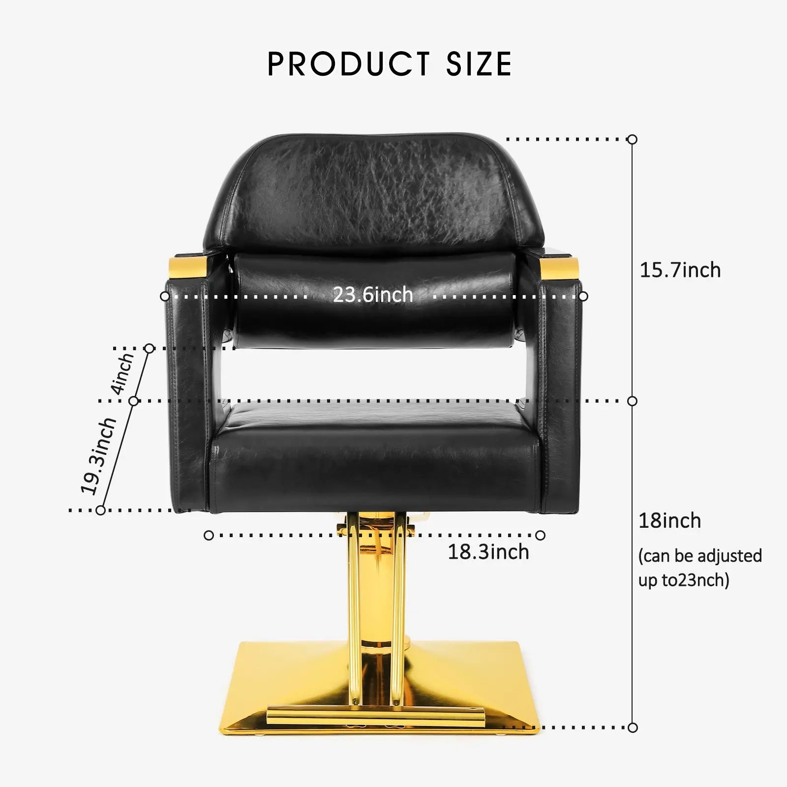 #5049 Prestige Gold Salon Styling Chair
