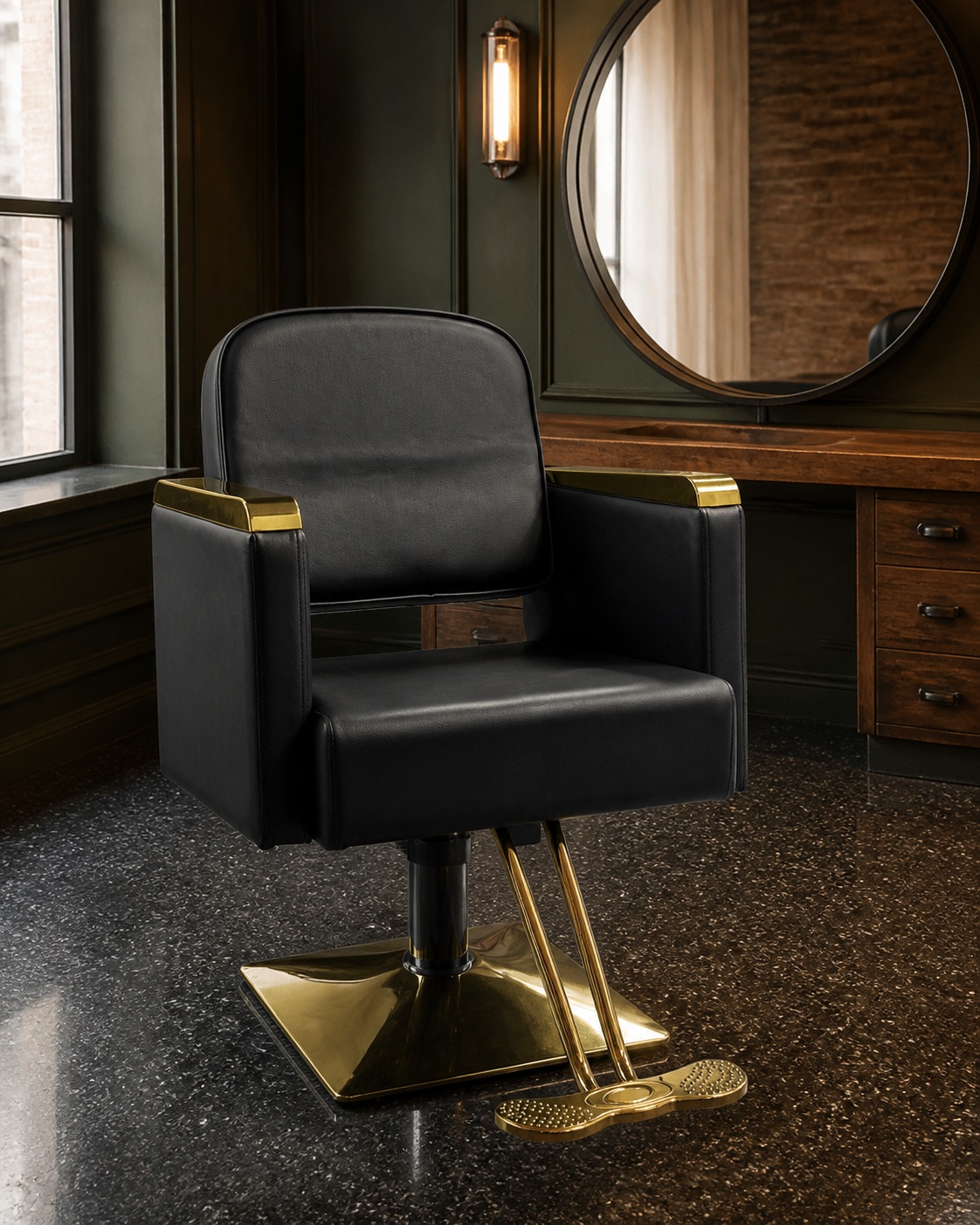 Salon Chair - Model SC-268-20260810-101912 - scene view 1