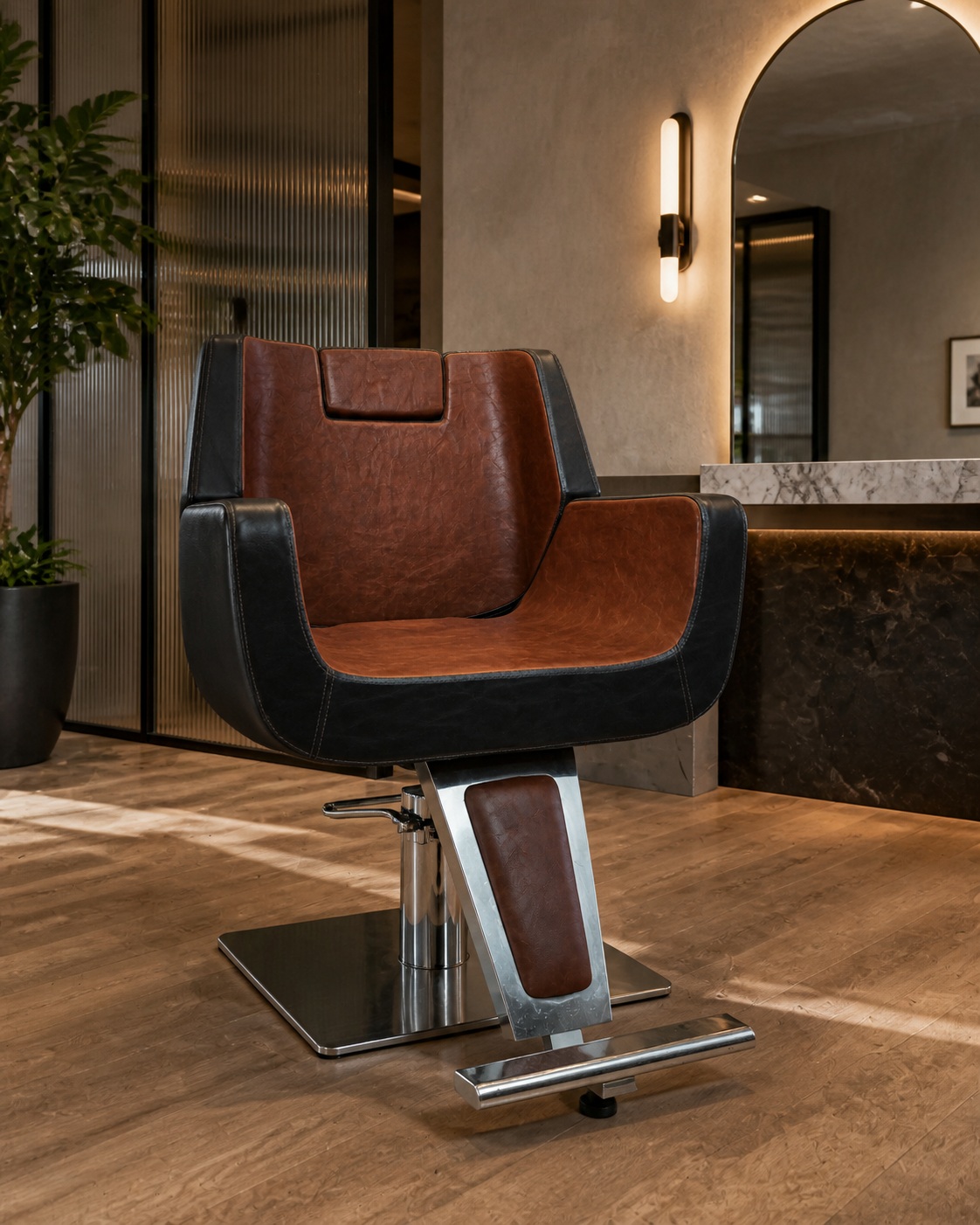 Salon Chair - Model SC-268-20260810-102100 - scene view 2