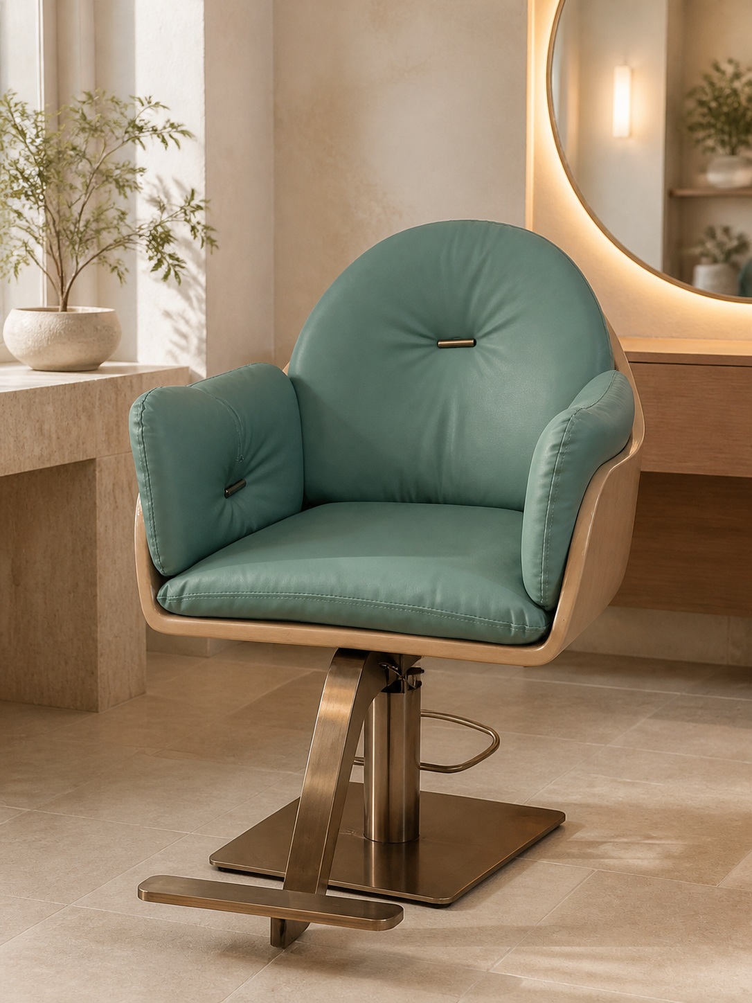 Salon Chair - Model SC-268-20260810-102847 - scene view 1