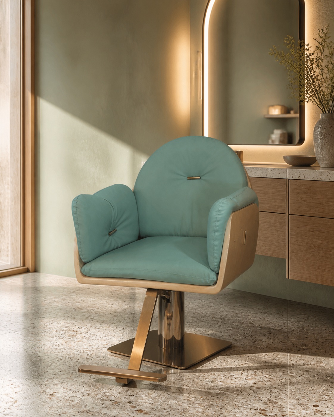 Salon Chair - Model SC-268-20260810-102847 - scene view 2