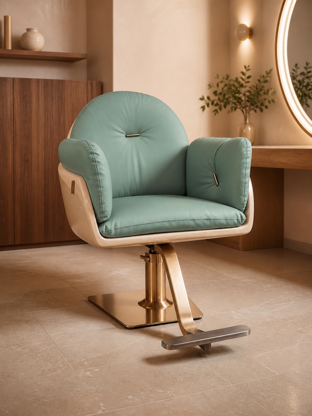 Salon Chair - Model SC-268-20260810-102847 - scene view 3